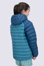 Macpac Kids' Uber Light Hooded Down Jacket, Legion Blue/Biscay Blue, hi-res