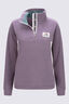Macpac Women&rsquo;s Heritage Fleece Pullover, Arctic Dusk/Moonbeam, hi-res