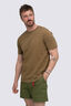 Macpac Men's Sandstone Short Sleeve T-Shirt, Kangaroo, hi-res