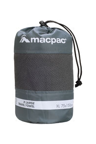 Macpac Travel Towel XL, Black, hi-res