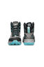 Scarpa Women's Rush Trek GTX Hiking Boots, Midgray/Aqua, hi-res