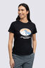 Macpac Women's Wilderness Equipment Fairtrade Organic Cotton Short Sleeve T-Shirt, Black, hi-res