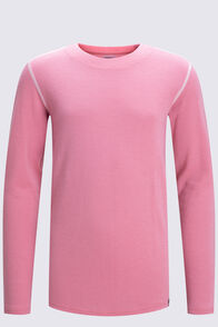 Macpac Kids' 220 Merino Long Sleeve Top, Brandied Apricot, hi-res