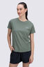 Macpac Women's Vintage Embroidered Fairtrade Organic Cotton Short Sleeve T-Shirt, Laurel Wreath, hi-res
