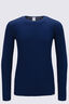 Macpac Kids' 220 Merino Long Sleeve Top, Naval Academy, hi-res