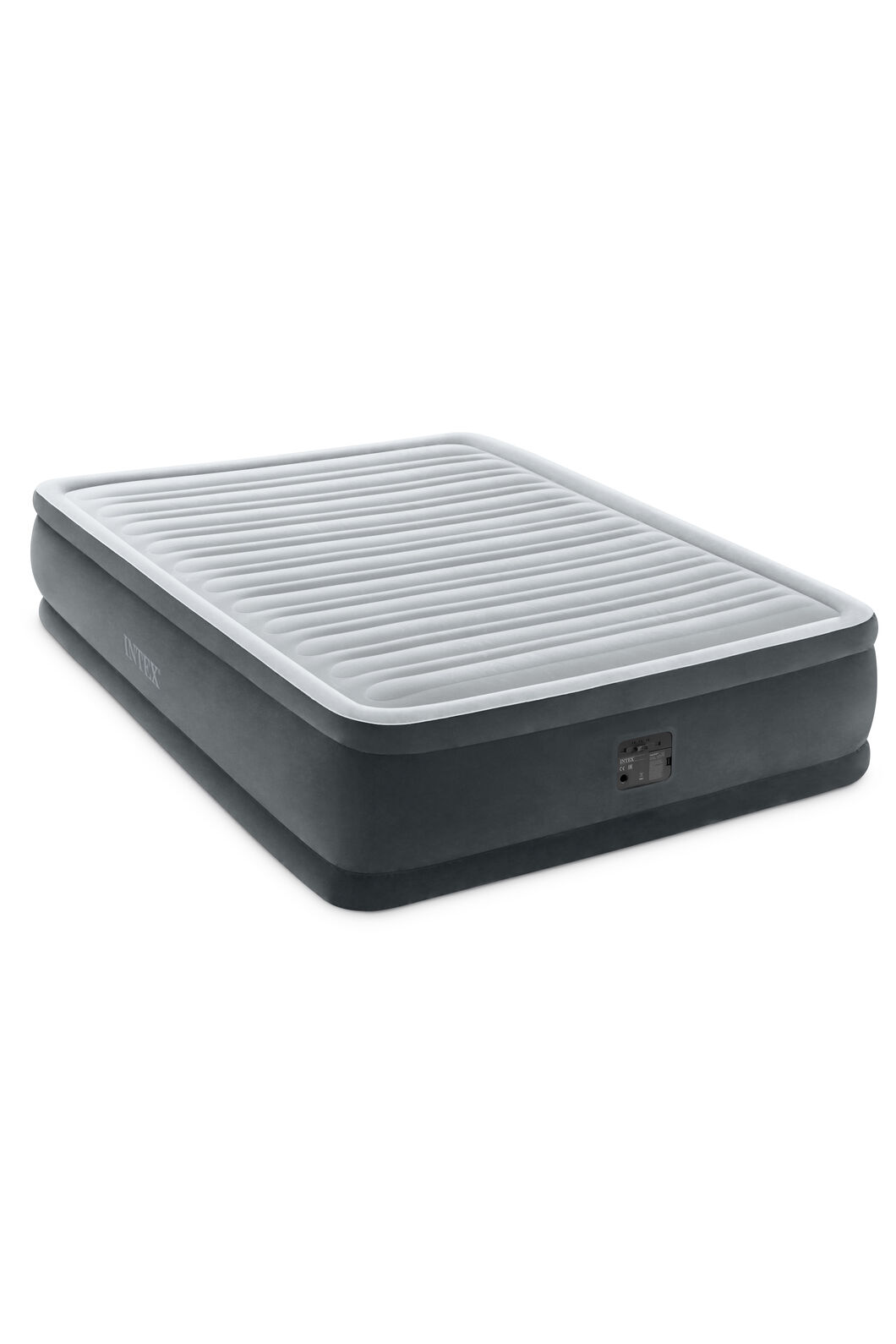 Intex Queen Comfort Plush Airbed, Grey, hi-res