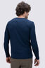 Macpac Men's Lyell 180 Merino Long Sleeve T-Shirt, True Navy, hi-res