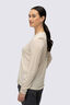 Macpac Women&rsquo;s Orton Merino Blend Long Sleeve Crew, French Oak Marle, hi-res