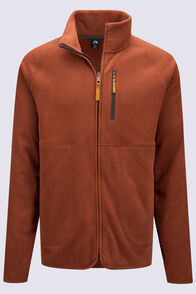 Macpac Men's Transit Fleece Jacket, Maple Syrup, hi-res
