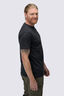 Macpac Men's Vintage Embroidered Fairtrade Organic Cotton Short Sleeve T-Shirt, BLACK MARLE, hi-res