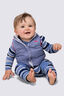 Macpac Baby Down Vest, Xenon Blue Print, hi-res