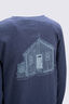 Macpac Women's Cameron Hut Fairtrade Organic Cotton Long Sleeve T-Shirt, Navy Marle, hi-res