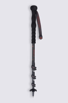 Macpac P3 Aluminium Monopod Hiking Pole (Single), Ketchup