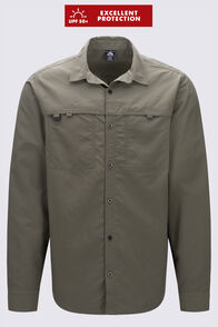 Macpac Men's Westport Long Sleeve Shirt, Grape Leaf, hi-res