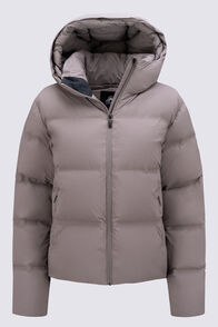 Macpac Women's Orb Hooded Down Jacket, Shale, hi-res