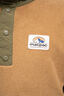 Macpac Men's Heritage Snap Fleece Pullover, Dull Gold, hi-res