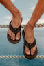 Reef Men's Leather Offshore, Dark Brown, hi-res