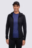 Macpac Women's Ion Hooded Fleece Jacket, Black, hi-res