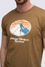 Macpac Men's Wilderness Equipment Fairtrade Organic Short Sleeve T-Shirt, Kangaroo, hi-res
