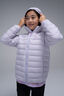 Macpac Kids' Uber Light Hooded Down Jacket, Thistle, hi-res