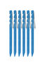 Sea to Summit Ground Control Light Tent Pegs (6 Pack), Blue, hi-res