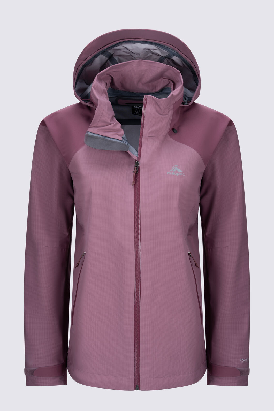 Macpac Women's Traverse Rain Jacket, Wistful Mauve/Nocturne, hi-res