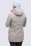 Macpac Women's Odyssey Hooded Insulated Coat, Shale, hi-res