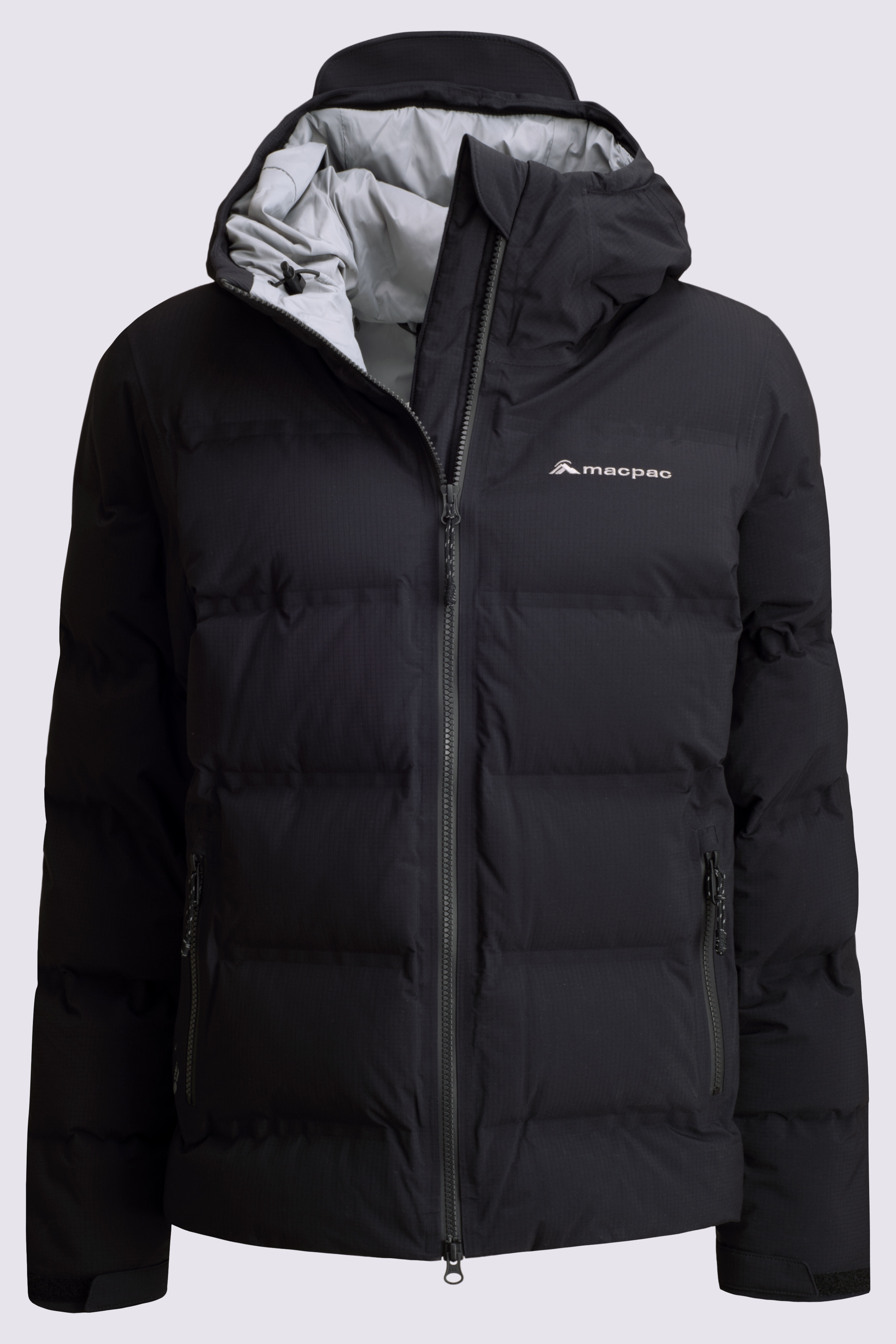 Macpac black puffer jacket 2025