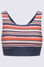Macpac Women's Southshore Bikini Top, Sienna Stripe/Odyssey, hi-res