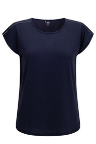 Macpac Women's Wanderer T-Shirt, BLUE NIGHTS, hi-res