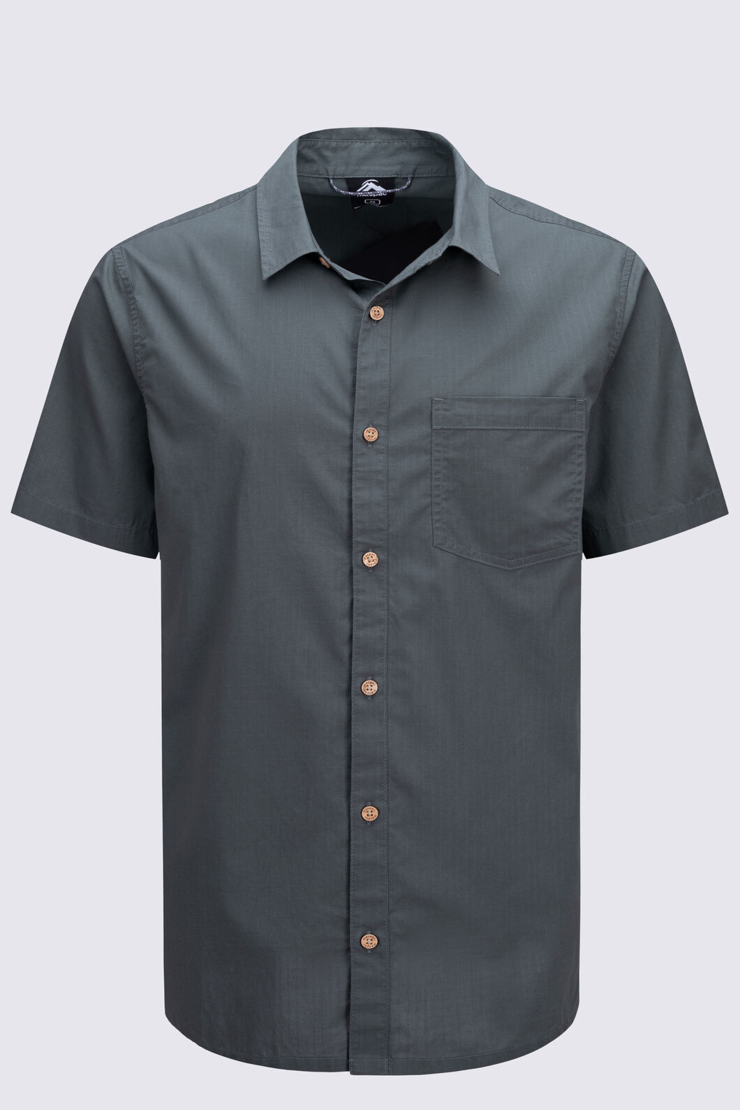 Macpac Men's Landscape Short Sleeve Shirt, Urban Chic, hi-res