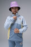 Macpac Kids&rsquo; Heritage Fleece Pullover, Skyway/Windward Blue, hi-res