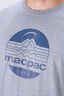 Macpac Men's Retro Graphic Long Sleeve T-Shirt, Grey Marle, hi-res