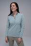 Macpac Women&rsquo;s Stash-It 1/4-Zip Top, Abyss, hi-res