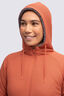 Macpac Women's Waffle Sherpa Hooded Jacket, Aragon, hi-res