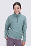 Macpac Kids' Ruru Fleece Pullover, Oil Blue, hi-res