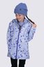 Macpac Kids' Pack-It-Jacket, Xenon Blue Print, hi-res