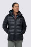 Macpac Women&rsquo;s Sundowner Down Jacket, Black/Lake Blue, hi-res