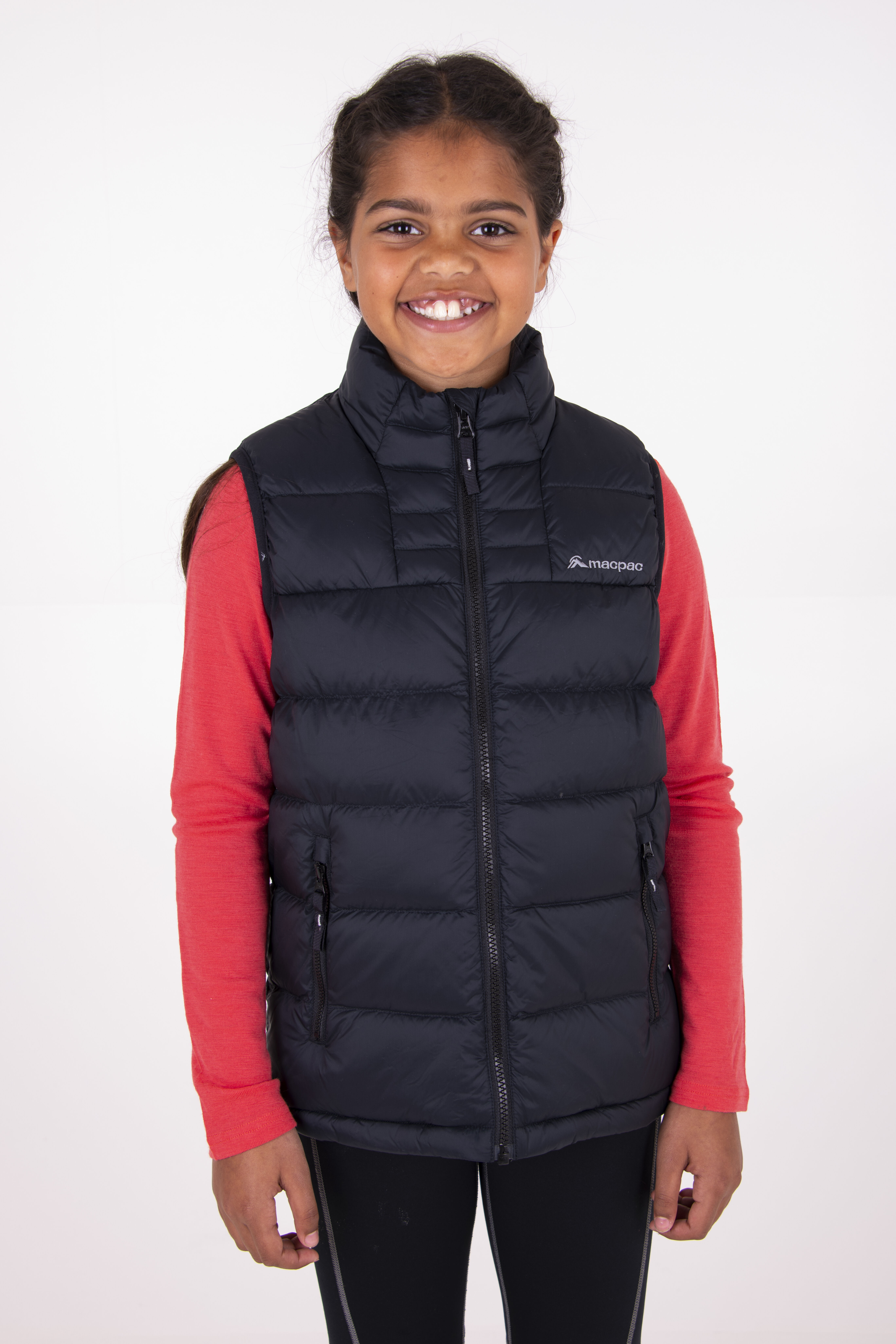 Macpac kids vest clearance