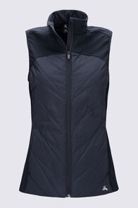 Macpac Women's Caples Hybrid Insulated Vest, Black, hi-res