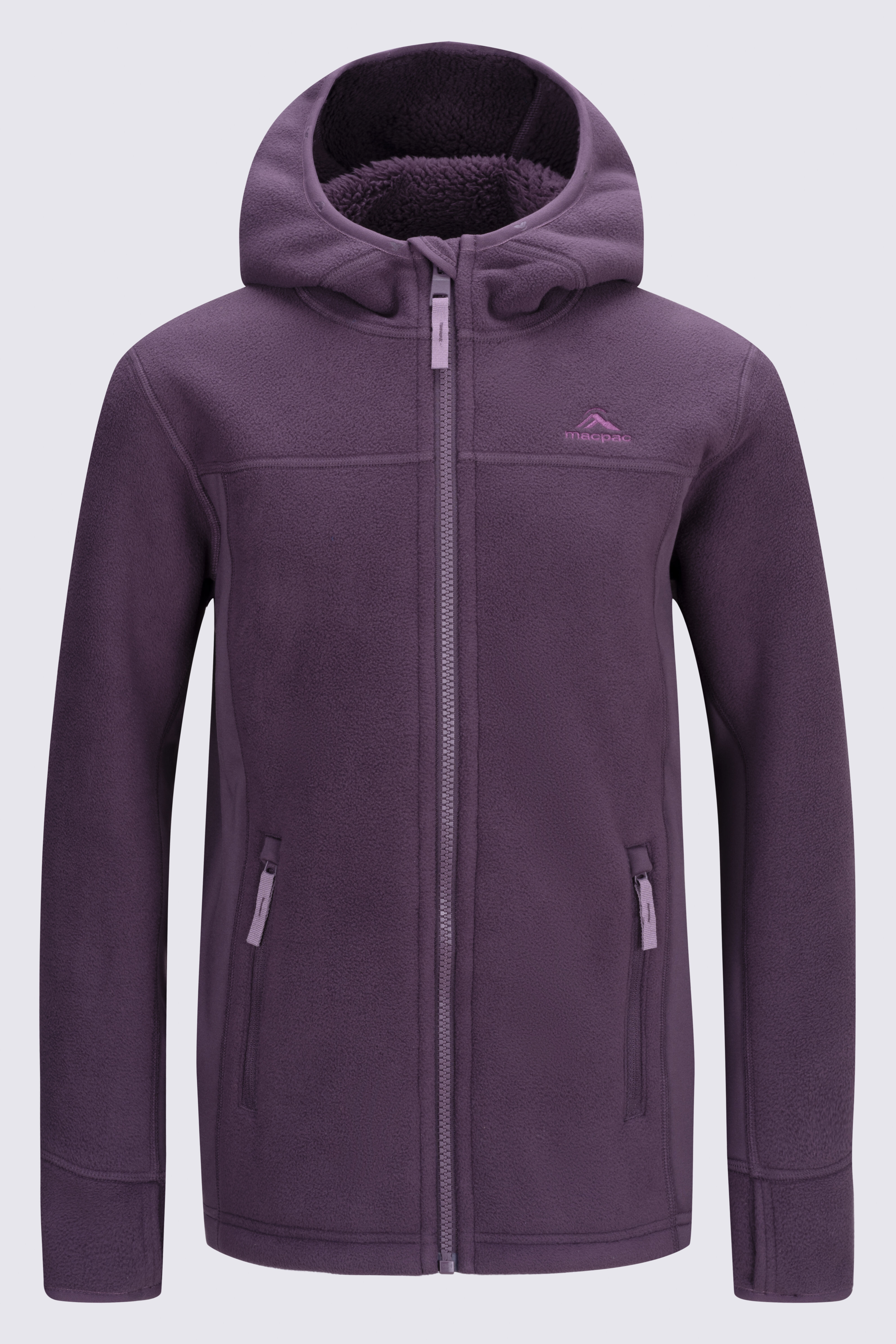 Kids hooded fleece outlet