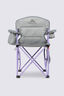 Macpac Kids' Cooler Armchair, Steel/Violet, hi-res