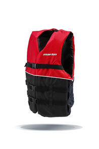 Marlin Adult Dominator Lvl 50 PFD, Red, hi-res