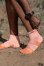 Injinji Women's Trail Midweight Mini-Crew Toesock, Geranium, hi-res