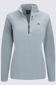 Macpac Women's Tui Fleece Pullover, Chinois Green, hi-res