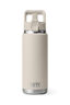YETI® Rambler® Bottle with Straw Cap — 26 oz, Cape Taupe, hi-res
