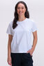 Macpac Women's Boxy T-Shirt, Bright White, hi-res