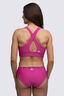 Macpac Women's Southshore Bikini Top, Rose Violet/Shatter Print, hi-res