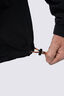 Macpac Men&rsquo;s Heritage Fleece-Lined Windbreaker, Black, hi-res