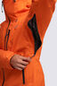 Macpac Men's Lightweight Prophet Rain Jacket, Red Orange, hi-res